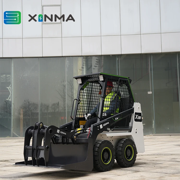 Customization Reasonable Price Durable Multifunctional Small Electric Skid Steer Loader