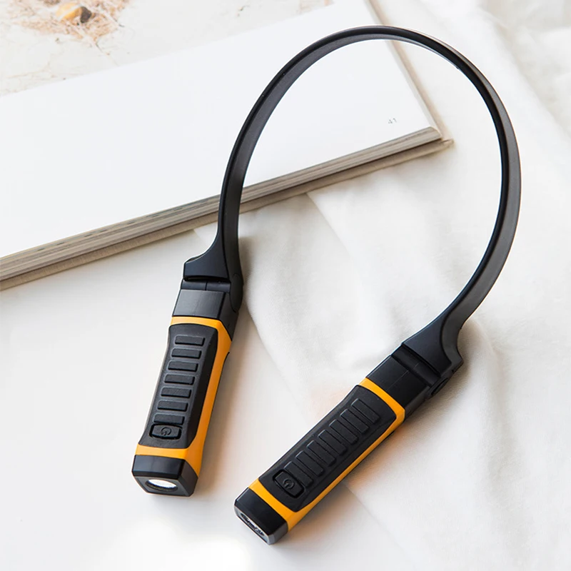 Oem Logo Customized Neck Reading Book Light Battery Long Lasting Cheap Led Book Reading Lamp