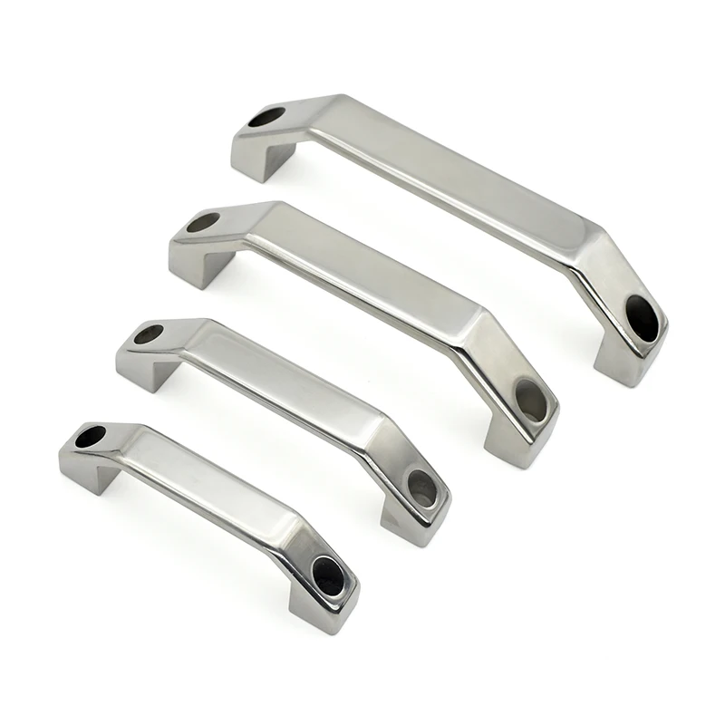 Industrial Handle Stainless steel Heavy Handle U Shaped Cabinet Pull External hole / Internal thread Handle