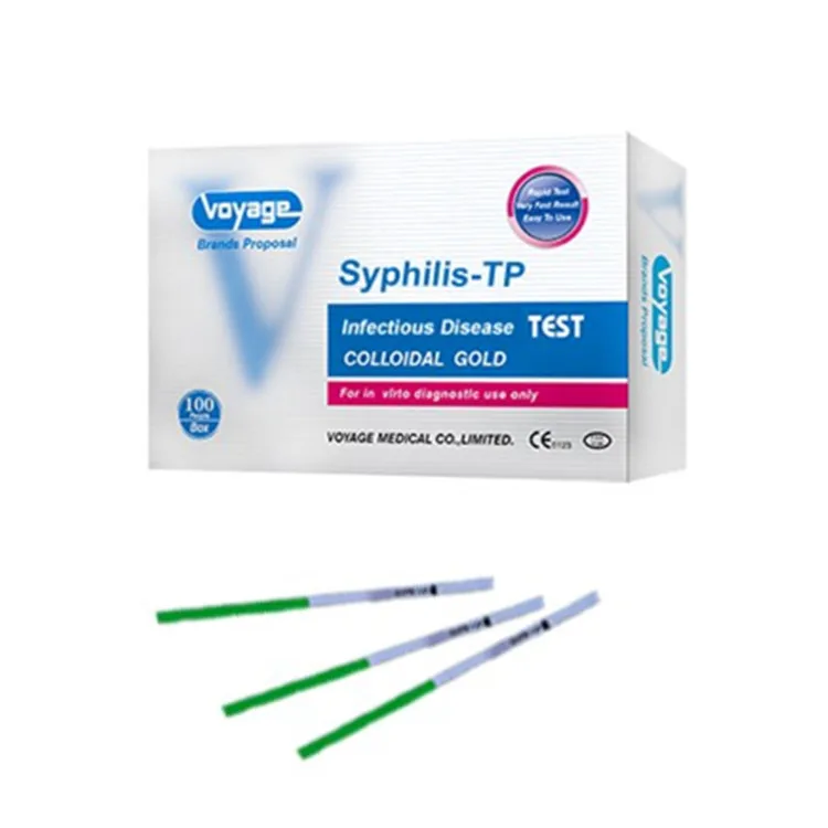 China Manufactory Supply Syphilis TP STD Rapid Test Kit