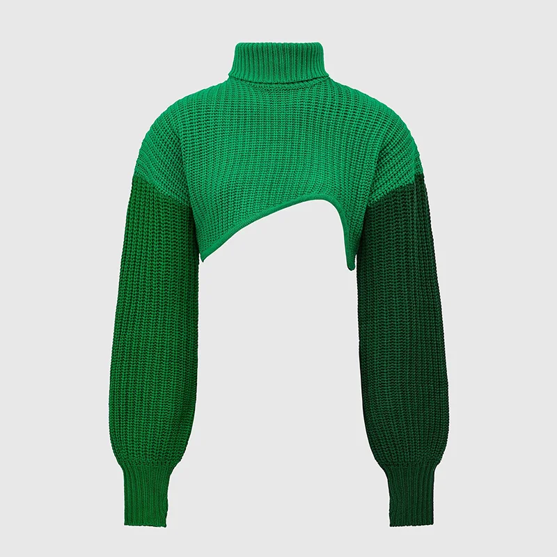 OEM Custom Logo Fashionable Jacquard Ladies Knitwear Pullover Turn Down Collar Knit Jumper Top Women Sweater