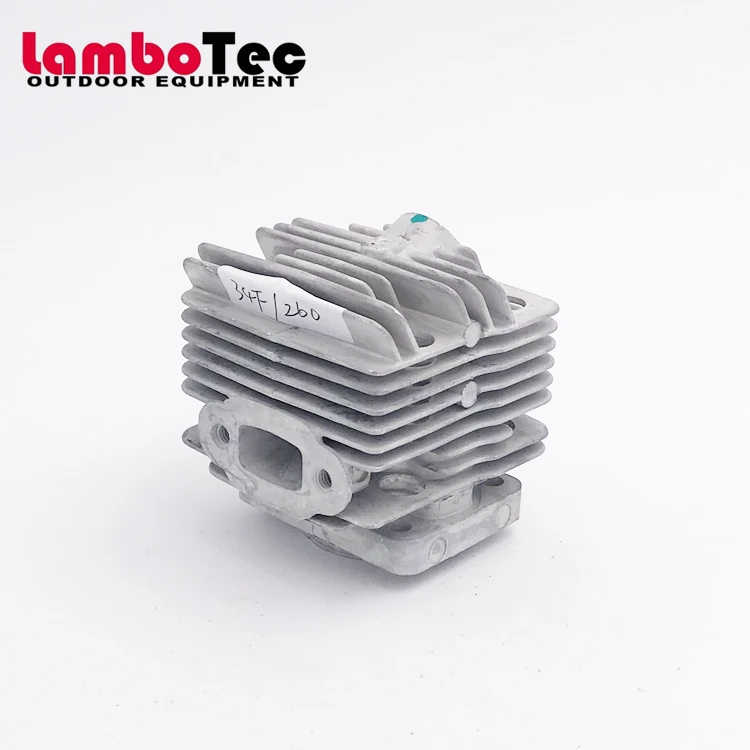 Lambotec CG260 brush cutter Cylinder fit for  26CC grass trimmer spare parts 34mm 1E34F cylinder