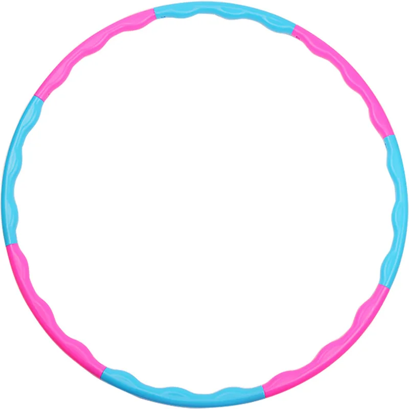 
High Quality Wholesale Hula Adult Ring Design Professional Hula Soft Fitness Ring Weighted Hoop for Exercise 