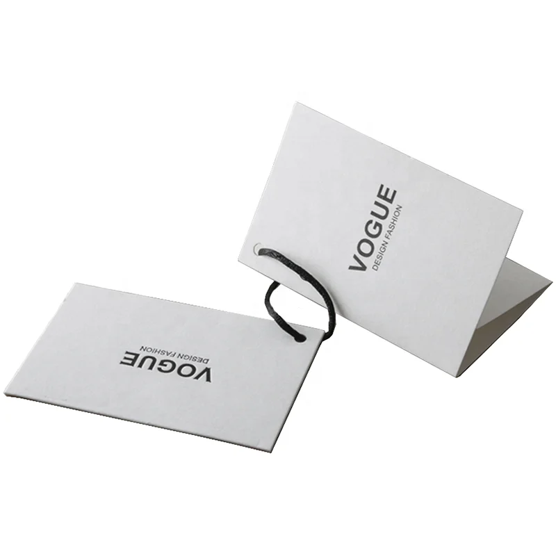 Custom Clothing Brand Hang Tag Labels Leather Luggage Tag for Garments-Personalized Clothing Label