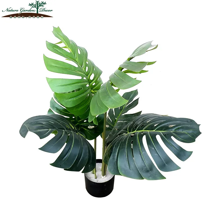 Крытый поддельные Monsteras Deliciosa завод искусственный Monstera