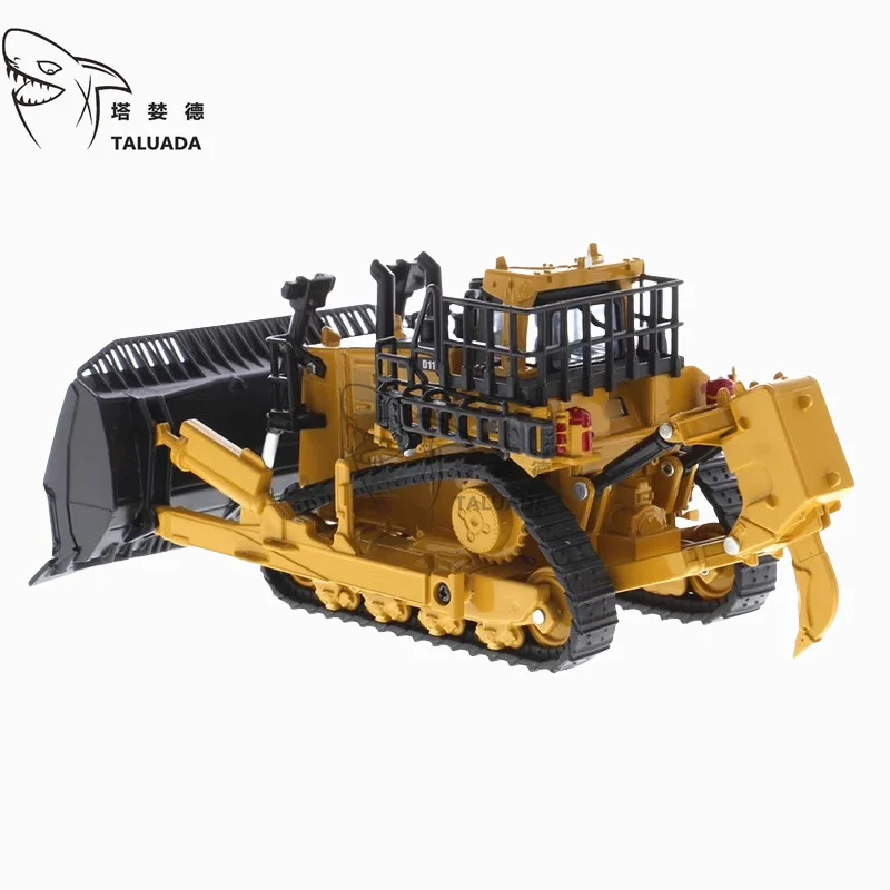 TALUADA 1:64 весы из сплава Norscot DM85637 гусеничная модель трактора D11 бульдозера игрушка