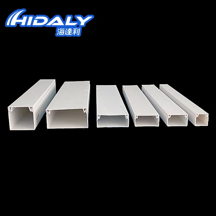 Foshan Lvzhike хорошая изоляция ПВХ Белая стена Canaleta кабельная крышка 20*10 12*12 25*16 25*25