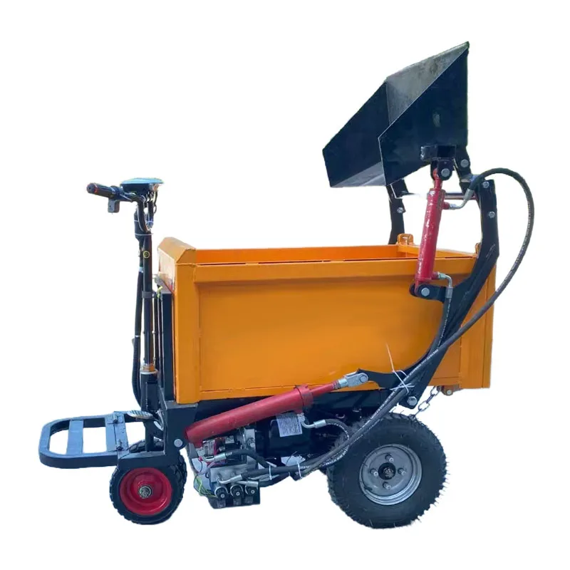 Construction Engineering Van Cargo Motorcycle Bicycle Vehicle Tricycle Electric Trolley Mini Dumper Tricycle