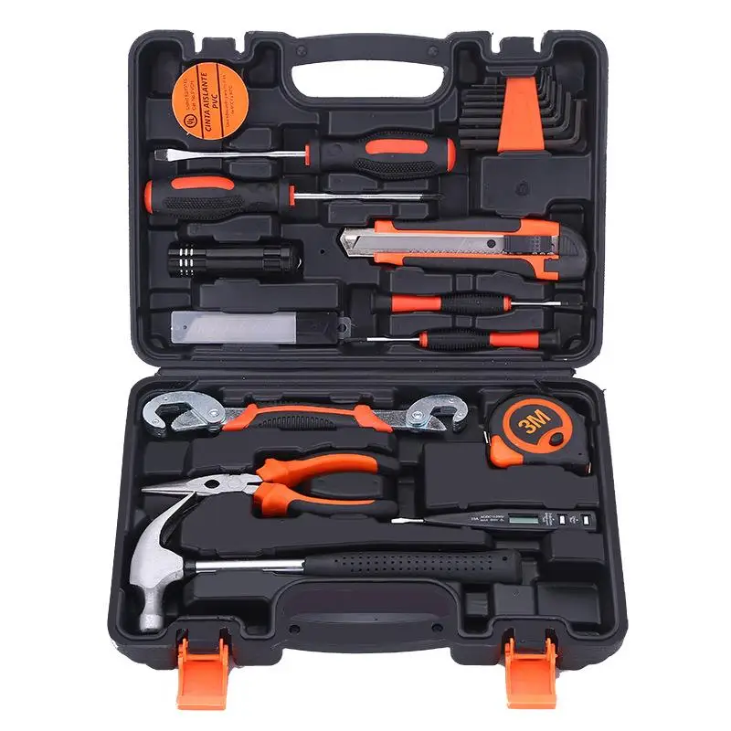 SKYHONE factory direct sale Factory hot sale Household Tools Sets Hardware Toolbox Wood working Electrician Tool Kit