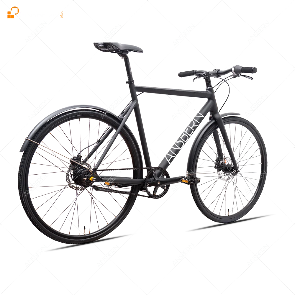 Ansbern Main Product 700C Aluminum Frame Gates Carbon Drive CDX Belt City Bike/Road Bicycle