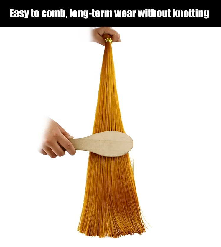 NEW C6 Matte High Temperture Fiber Wholesale Synthetic Hair Extension Fiber High Quality Raw Material Synthetic Hair Fiber