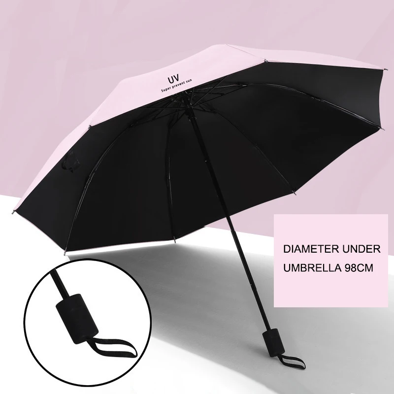 Windproof Travel Umbrella for Rain-Compact Folding Umbrella Macaron color Small Portable Windproof Umbrellas for Men Women