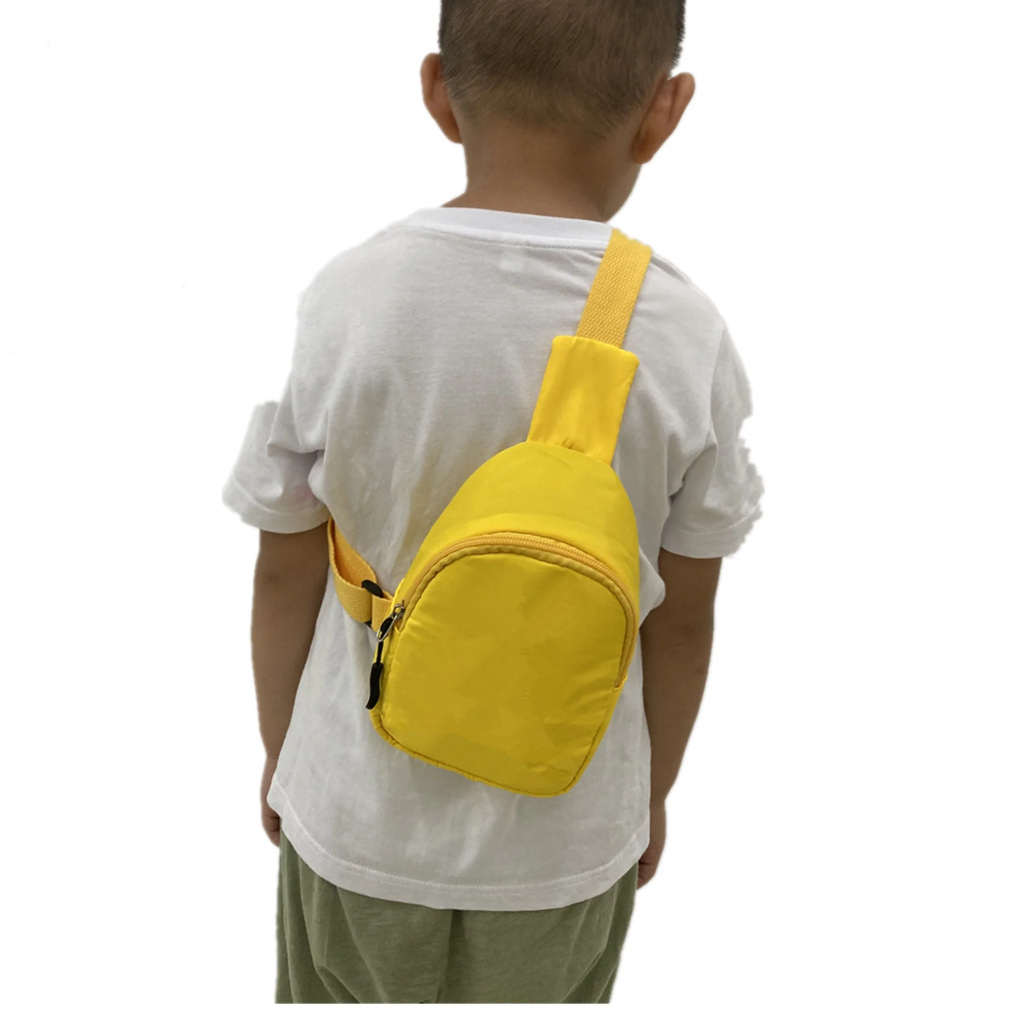 2024 New Fashion Zipper Large Soft Cute Shape Fanny Packs Chest Bag Child Waist Bag For Kids Girls Boy