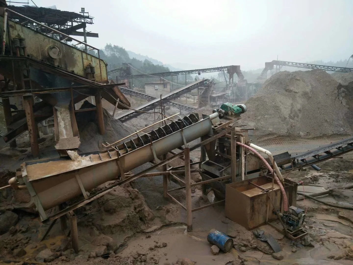 Factory supply Screw sand washing machine Price for complete Sand Washing Plant