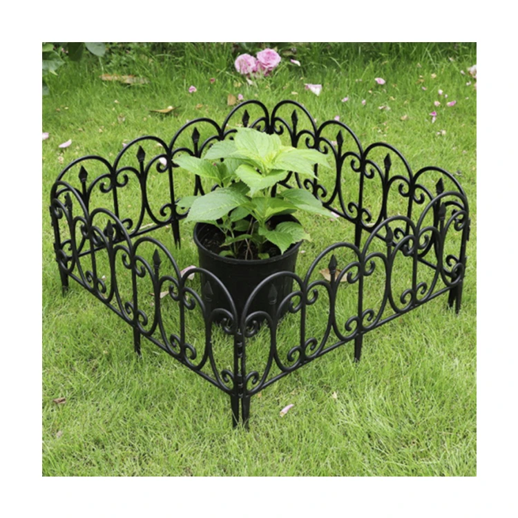 Chinese Factory Composite Border Fence Lightweight Garden Fencing For 100% Safety