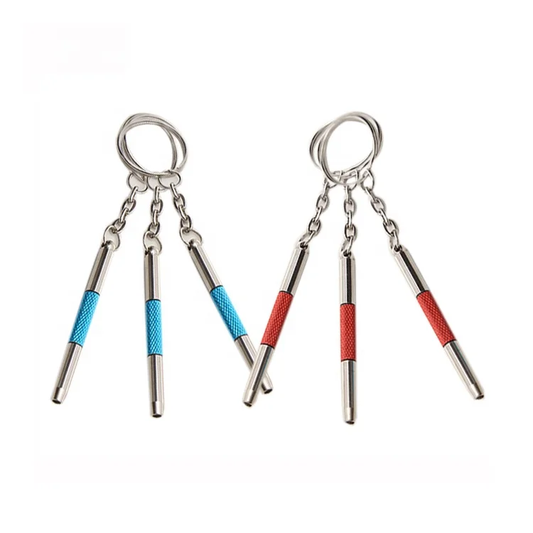 High Quality Mini Screwdriver Keychain Optical Tool Screwdriver Keychain Eyeglass Screwdriver