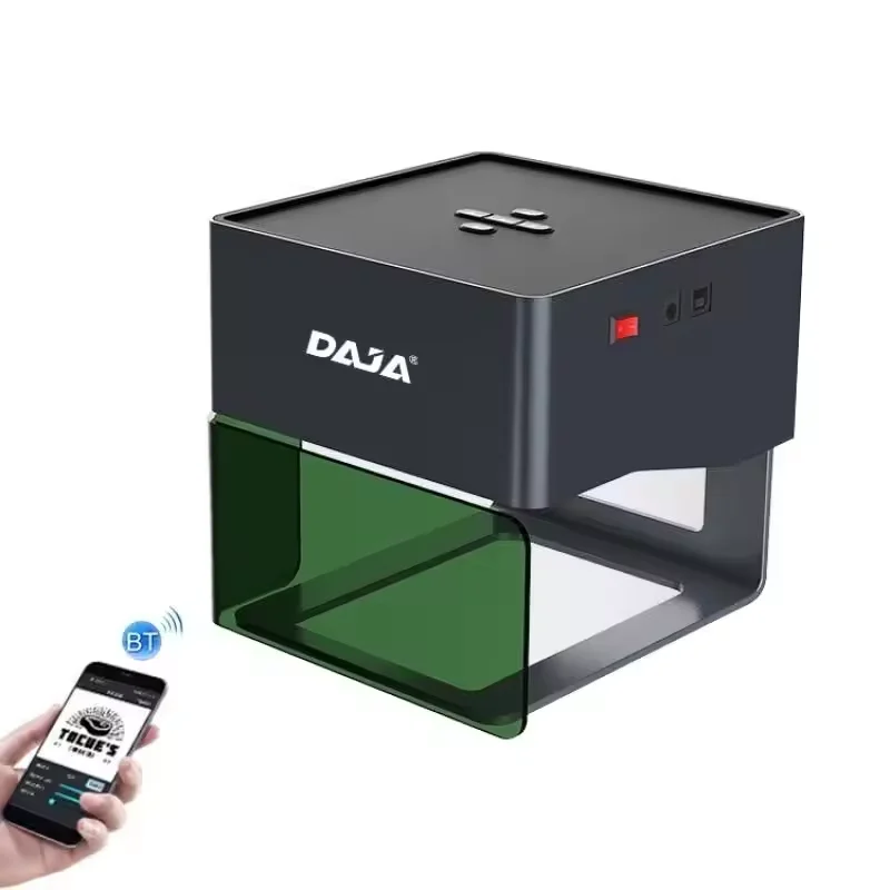 DAJA DJ6 Mini CNC DIY Laser Engraver APP Control Fast Logo Mark Printer Cutter Wood Plastic Rubber-DIODE Laser Marking Machines