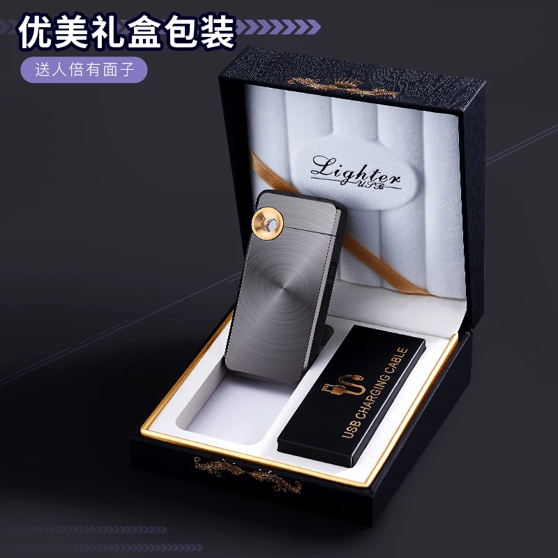 Lighter cigarettes Plasma arc Dual flameless rechargeable by Usb  arc lighter with indicator