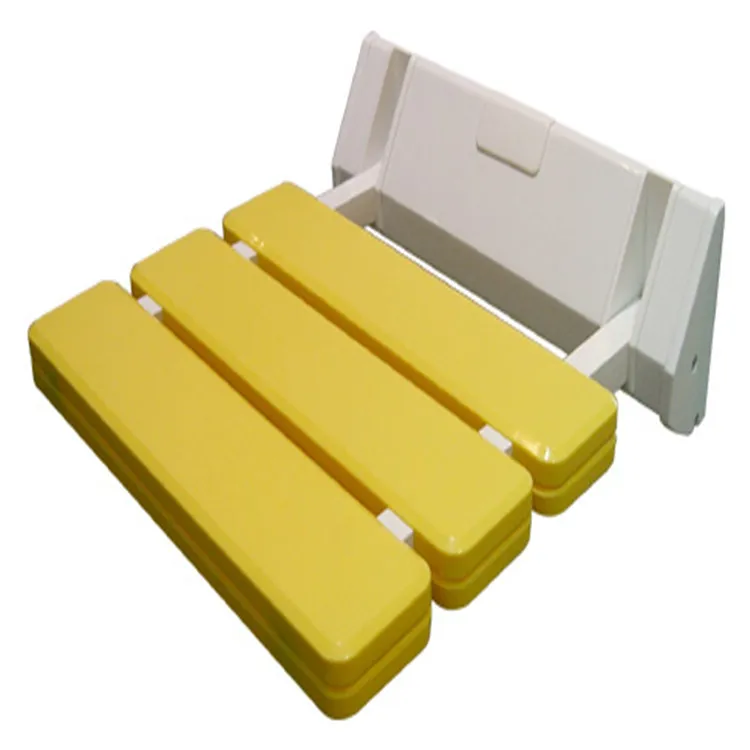 Bathroom wall mounted folding durable shower seat Bathroom Shower Chair Seat For Children And Elderly And Disabled