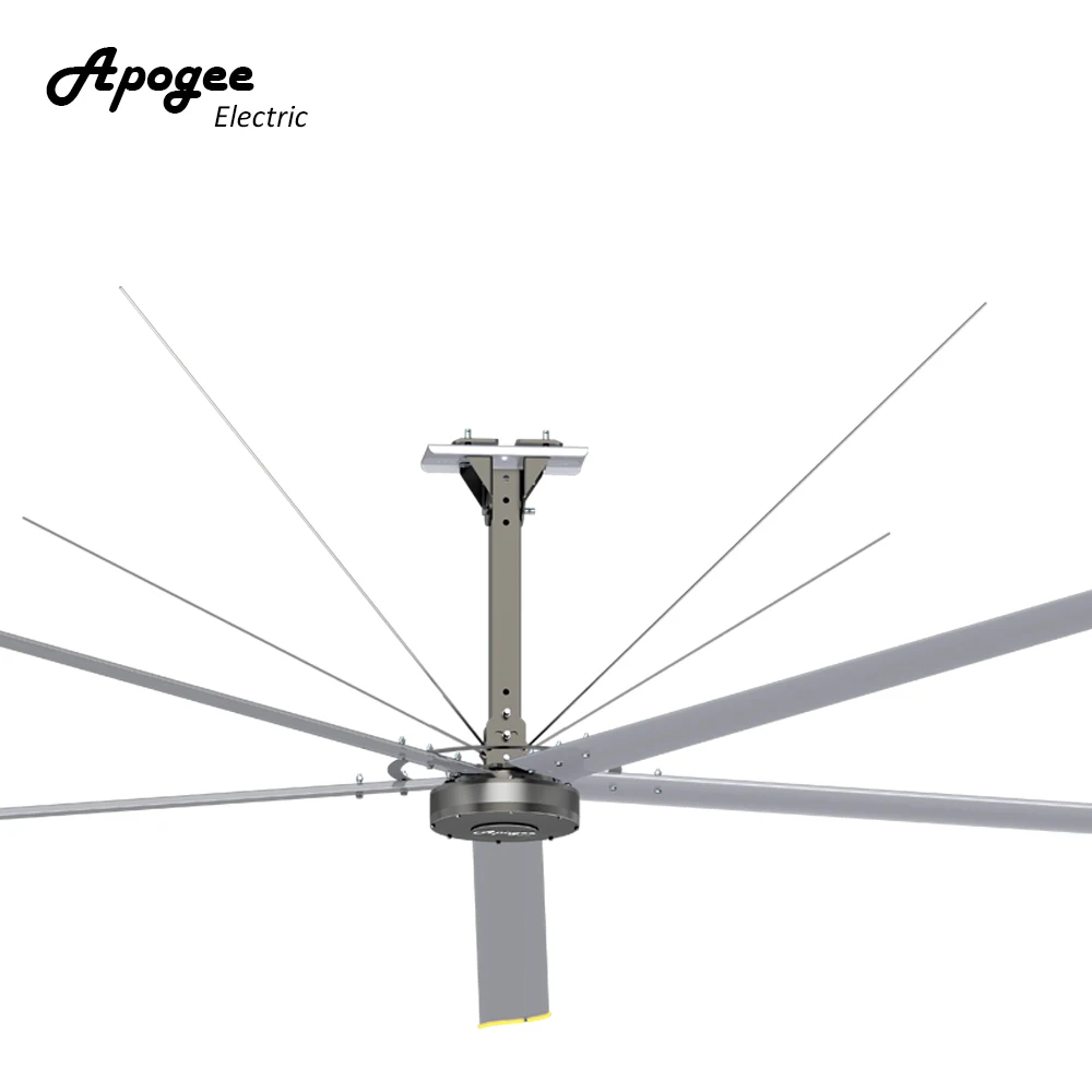 
China HVLS industrial ceiling fan factory direct sell hvls fan restaurant 