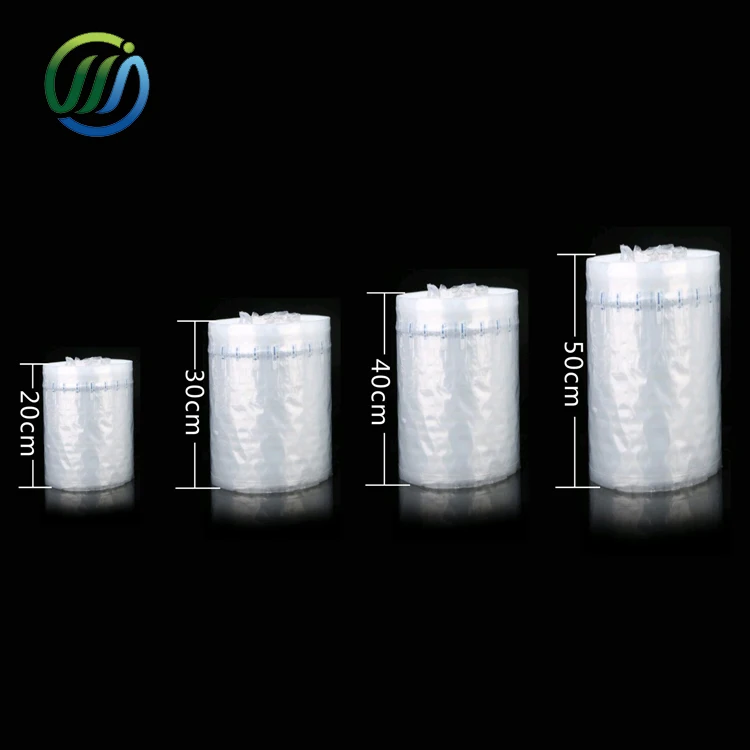 300M Air Bubble Packaging Roll Ldpe The length difference of air column before and after aeration is 4 cm