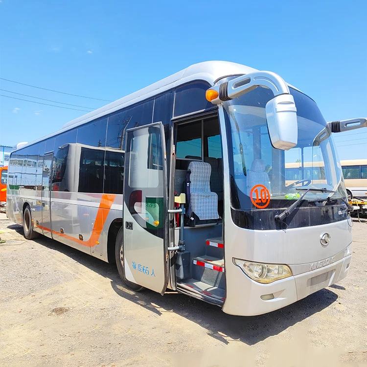 Good prices higer bus 55 seater left hand drive used old coach bus for sale