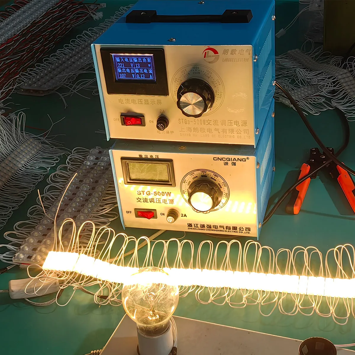 IP68 220v 3 light sign with lens 1w modulo led mini smd led module injection Algainp 3030 led modules