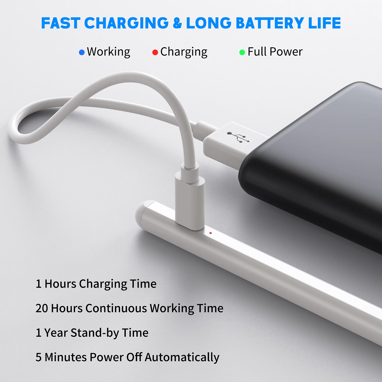 Kd503 Universal Stylus Touch Switch Pencil For Ipad Surface Tablet Pen For Android Huawei Samsung Xiaomi Pad 5 Stylus