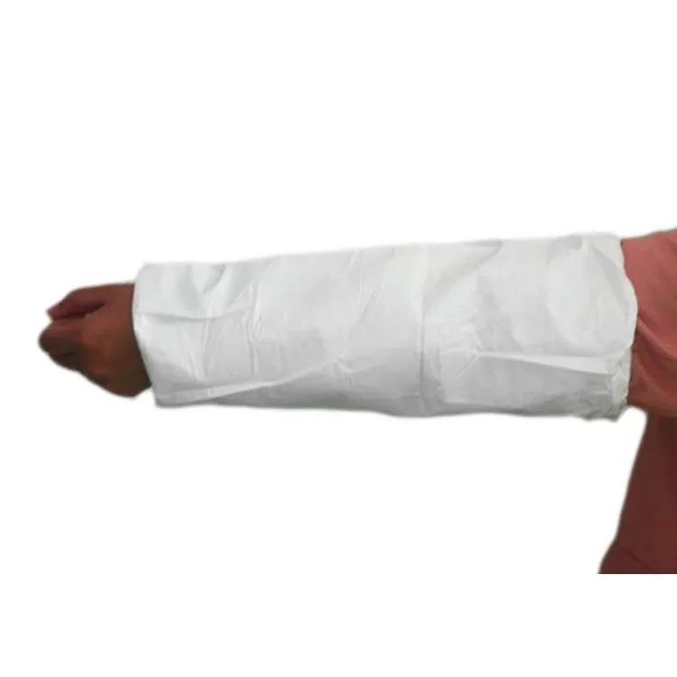 Высокое качество нарукавники США для одноразовых нетканых материалов, изолированный рукав крышка