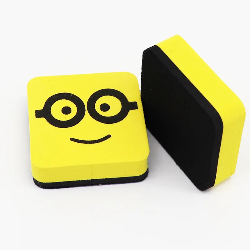 Factory Direct Customized Magnetic Eraser Emotive Seasons Magnetic Whiteboard Eraser Dry Eraser