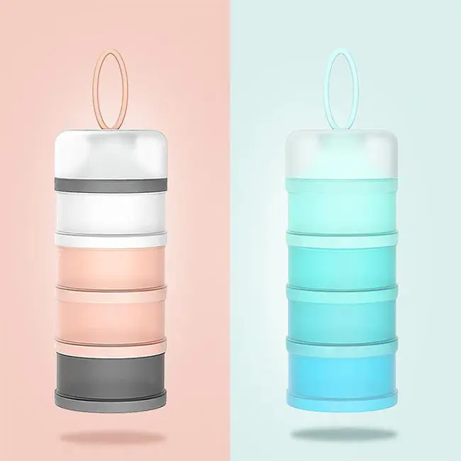 New Arrivals Plastic Baby Milk Powder Box Infant Milk Powder Box Kids Snack Container