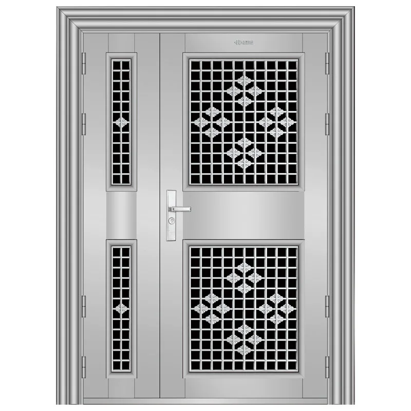 Modern Design High End Metal Doors Personal House Exterior Steel Doors Villa Main Gate Iron Entry Security Doors