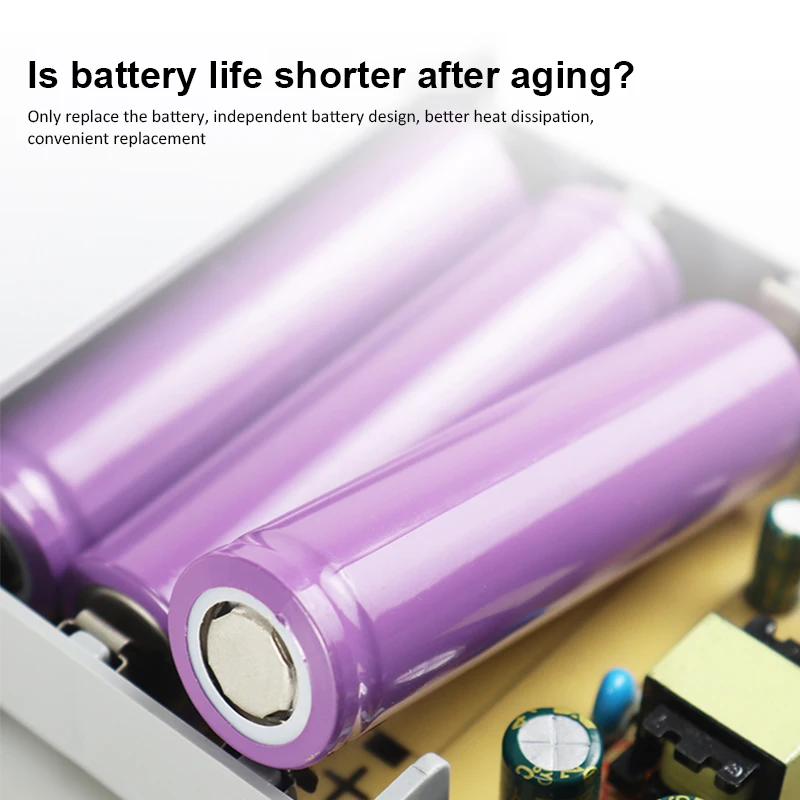 Mini 12V/2A UPS with LED Display Single-Phase Power Supply for CCTV Camera and WiFi Router 60Hz External Battery