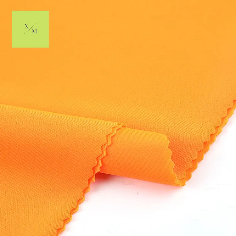 
Hot selling 2021 POLY LYCRA 220-225GSM plain single style with tear resistance sustainable used in apparel sportswear swimwear 