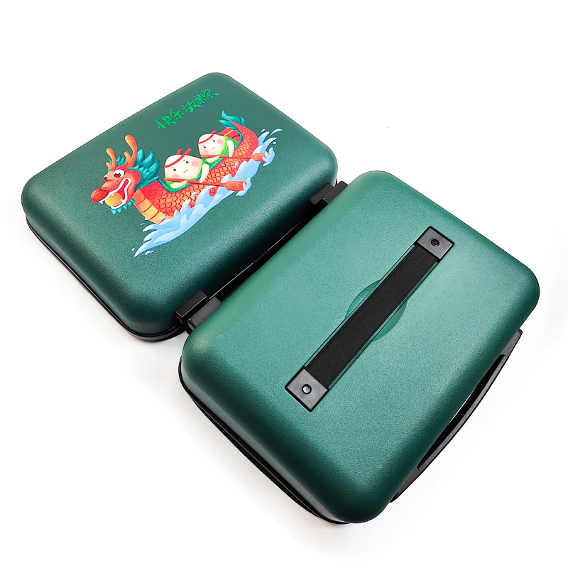 ABS PC Hard Shell Case Gift Box Dragon Boat Mid-Autumn Festival Zongzi Mooncake Dim Sum Pie