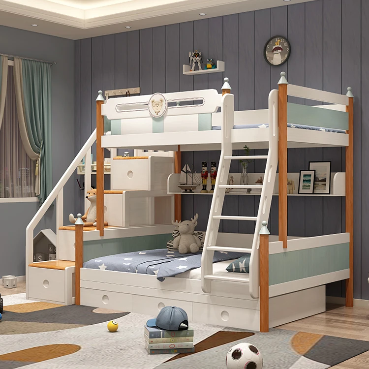 Airland High-Quality House Bed Multi-Functional Bed Wooden Children Bunk Bed