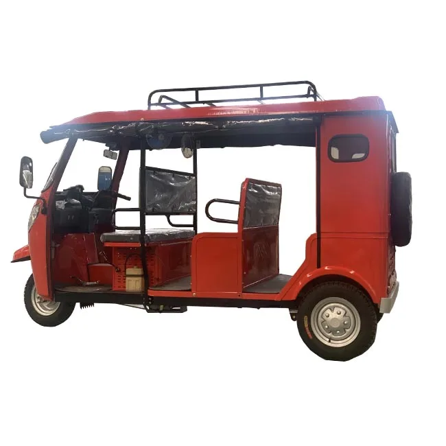 Трехколесный велосипед моторизованный бензин fuled Bajaj 4-местный Tuktuk