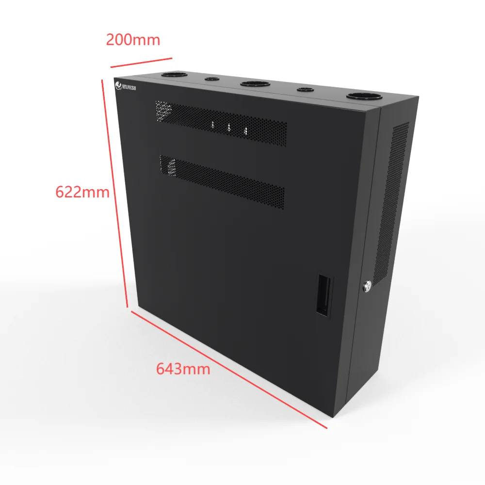 OEM Custom 19 Inch 1U 1.5U 2U 2.5U 3U 3.5U 4U Rackmount Sheet Metal Server Chassis Heat Sink Enclosure Desktop Computer Cases