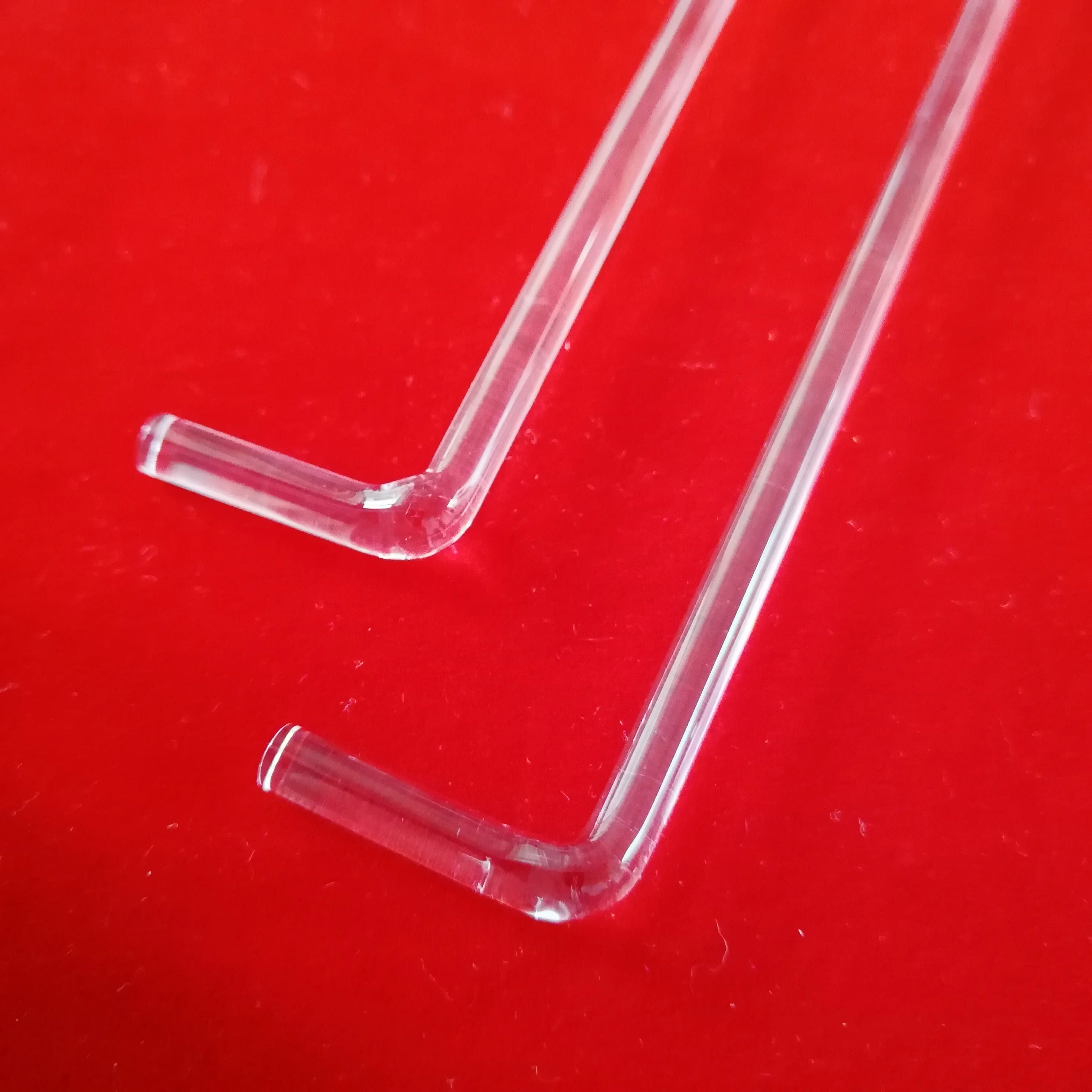  Лидер продаж Заводская поставка индивидуальный прозрачный гибкий стержень из сплавленного кварцевого стекла диаметром 5 мм для лабораторий