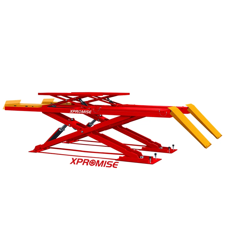 super thin hydraulic design wheel alignment car scissor lift Hydraulic Scissor 4 Wheel Alignment Car lift