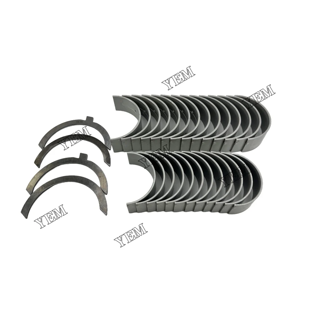 QSB6.7 Main Bearing And Connecting Rod Bearin Kit & Thrust Washer Set For Cummins Engines For Cummins Engine Bearing Set