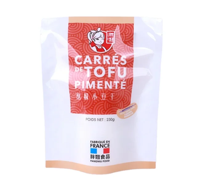 Custom design printed zip lock bag stand up packaging  Plastic Pouch