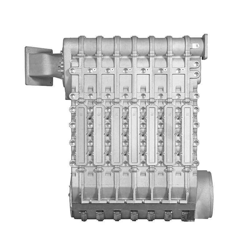 JJ 6600KW Aluminum Sand Die Casting Mould Custom Parts Condenser Heat Exchanger