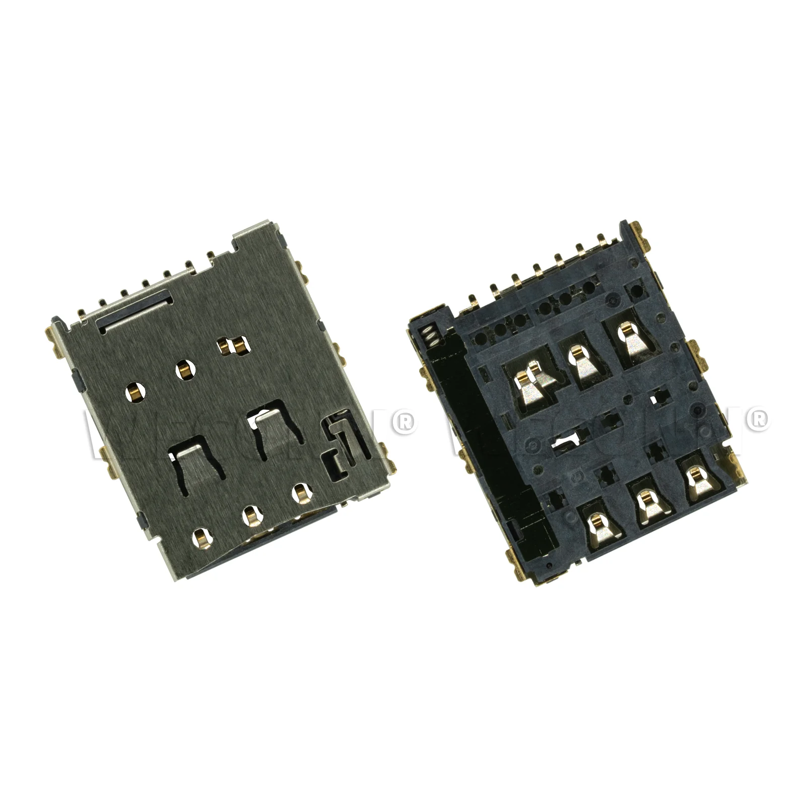 connector manufacturer 1.24H push push type 8pin with detect nano sim card connector KP13B-SF-PEJ