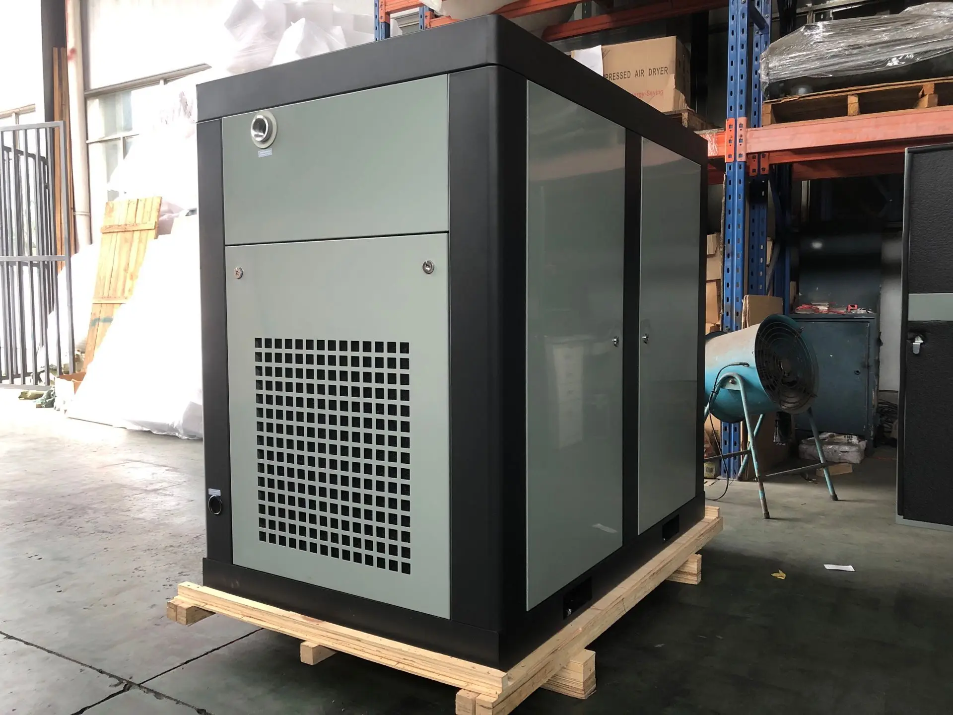 CE certified 37KW 6.5M3/MIN electric air compressor compressed air  electr compressor for industrial use