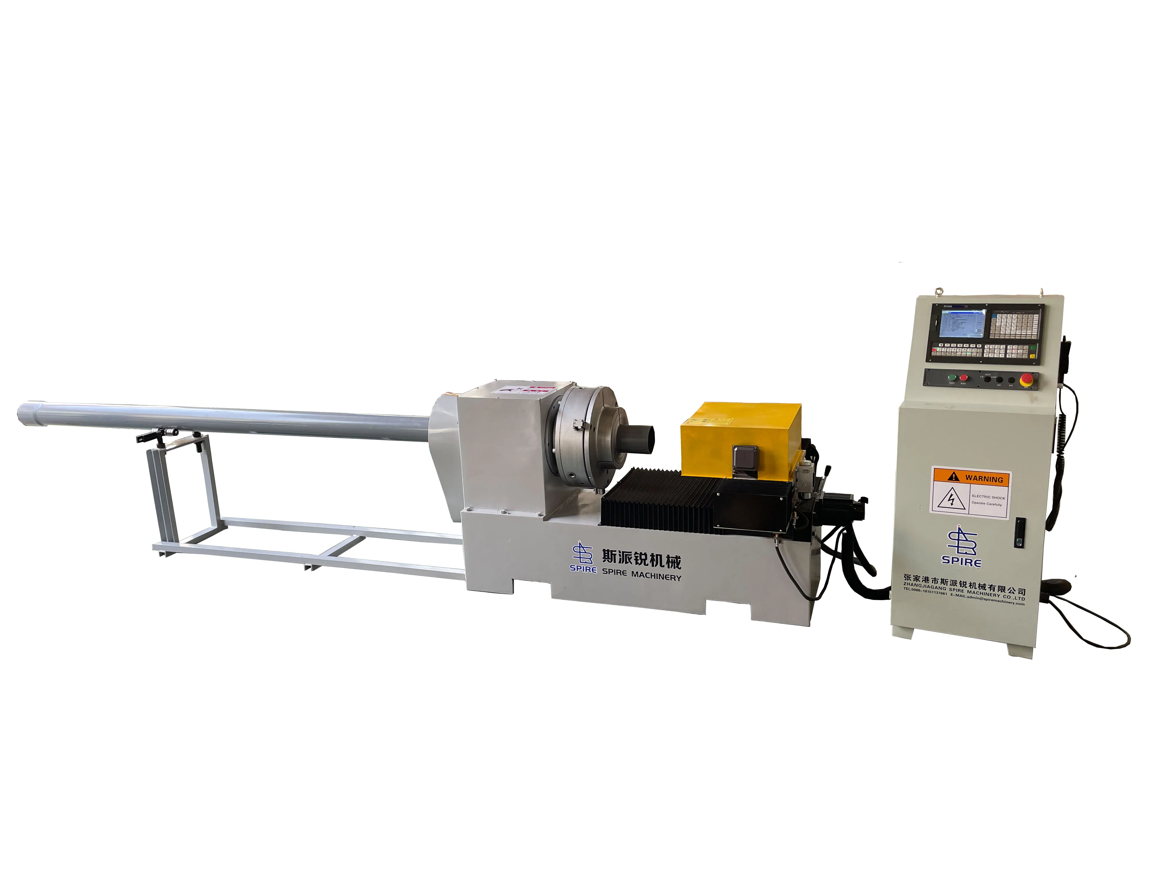 200 модель CNC пластиковые ПВХ трубы резьбонарезные машины/трубы резьбонакатные машины/ПВХ трубы делая машину полностью автоматическая