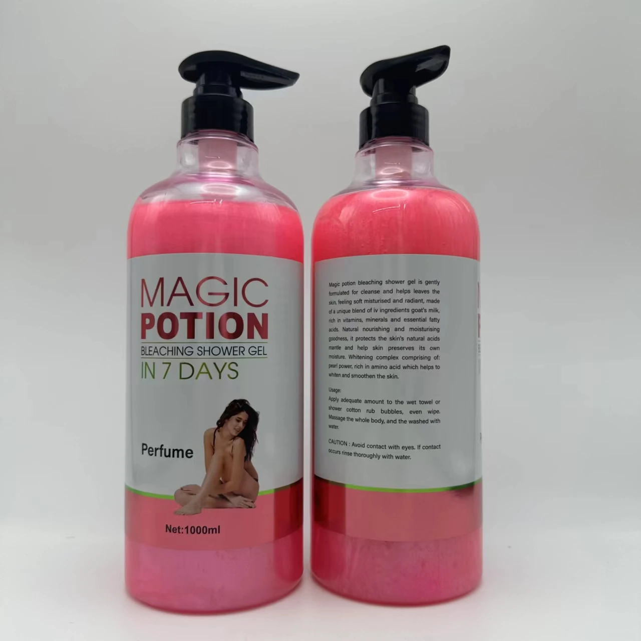 Oem natural flower body bath care shower gels womens body wash gel soothing floral shower gel for black skin