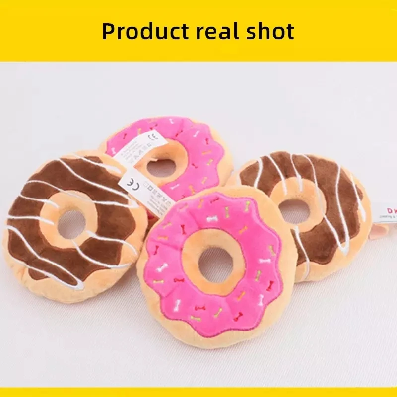 Лидер продаж Роскошная прочная жевательная игрушка для домашних животных мягкая плюшевая милая игрушка-пищалка Интерактивная тренировок в помещении чистки зубов