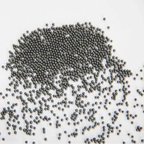 Cast Steel Shot S230 Surface Shot Blasting And Rust Removal Of Harbour Machinery