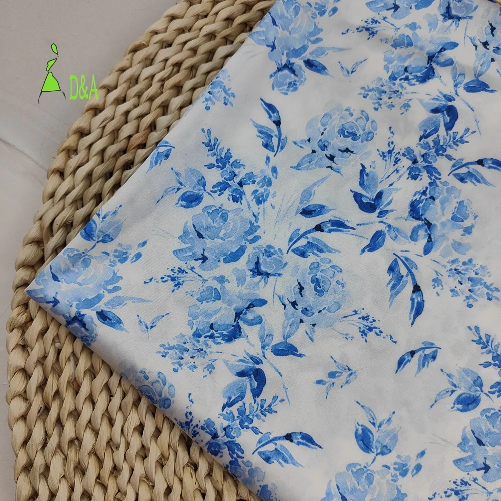 Hot Sale Custom Digital Printing Flower Silky Satin Chiffon Floral Printed Silk Satin Fabric for Women Clothing Dress